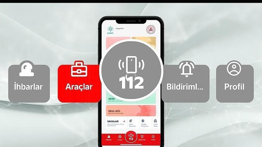 HAYAT 112 Acil’in ilk ay bilançosu açıklandı! Bir ayda 600 bin indirme, 12 milyon işlem
