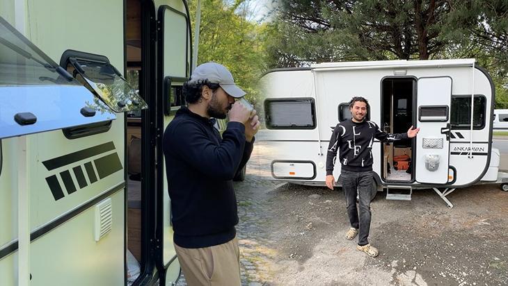 İstanbul sokaklarında karavanda yaşadı! ‘Önce Maslak’ta kalmayı denedim… Olduğunuz semtte bir eviniz var gibi’